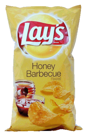 Lay's honey barbecue flavored potato chips 7.75 ounce