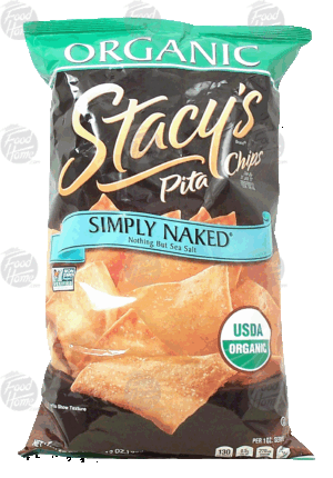 Stacy's Simply Naked organic pita chips, nothing but sea salt 28 ounce