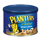 Planters Deluxe whole cashews 8.5 ounce