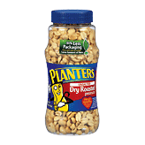 Planters unsalted dry roasted peanuts 16 ounce