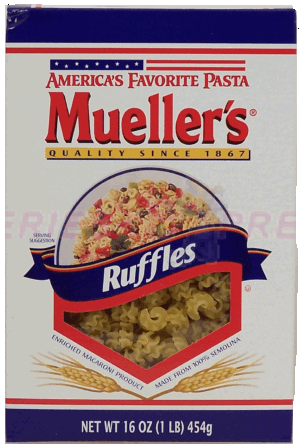 Mueller's Macaroni ruffles america's favorite pasta 16 ounce