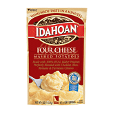 Idahoan Mashed Potatoes Four Cheese 4 ounce