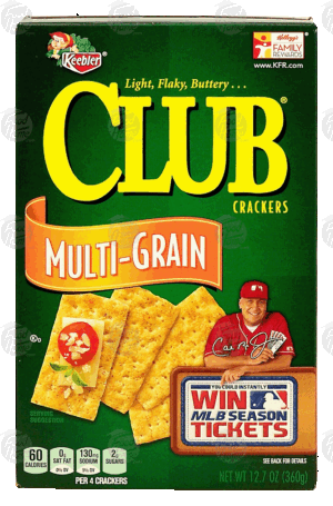 Keebler Club multi-grain snack crackers 12.7 ounce