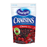 Craisins Cranberries Cherry Sweetened Dried 6 ounce