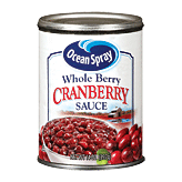Ocean Spray whole berry cranberry sauce 14 ounce