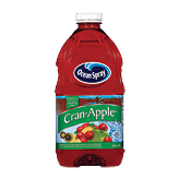 Ocean Spray Cran-apple cranberry apple juice drink, 27% fruit juice 64 fluid ounce