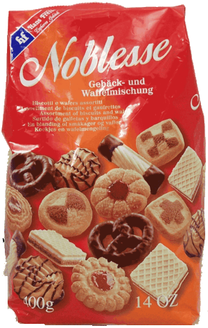 Hans Freitag Noblesse assortment of biscuits and wafers 14 ounce