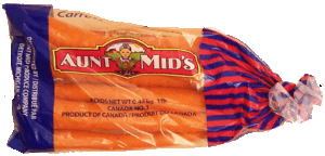 Aunt Mid's whole carrots 1 pound