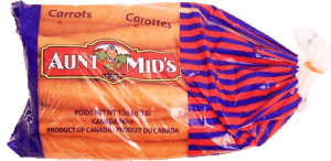 Aunt Mid's whole fresh carrots 3 pound
