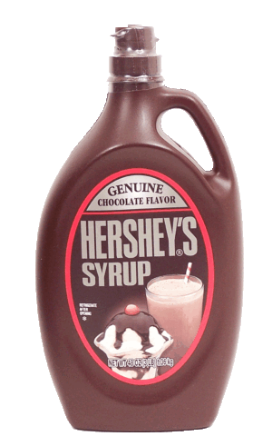 Hershey's chocolate syrup family size 48 ounce