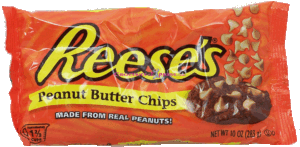 Hershey's Reese's peanut butter chips, approx 1 2/3 cups 10 ounce
