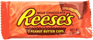 Reese's 2 milk chocolate peanut butter cups 1.5 ounce