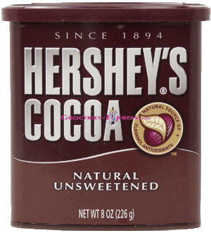 Hershey's natural unsweetened cocoa 8 ounce