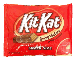 Kit Kat milk chocolate covered crisp wafers, snack size 10.78 ounce