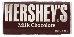 Hershey's milk chocolate 4.4 ounce