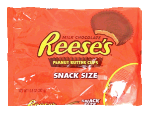 Reese's milk chocolate peanut butter cups, snack size 10.5 ounce