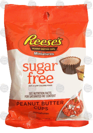 Reese's sugar free miniature peanut butter cups 3 ounce