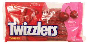 Twizzlers Twists cherry flavored snack 16 ounce