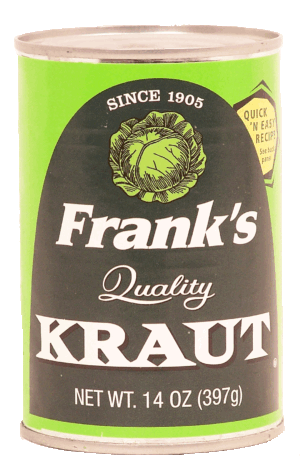 Frank's kraut 14 ounce