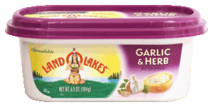 Land O Lakes(R) garlic & herb butter spread 6.5 ounce