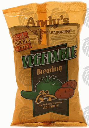 Andy's vegetable breading seasoning 10 ounce