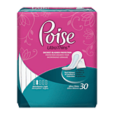 Poise Incontinence Pads Ultra Thin 30 count