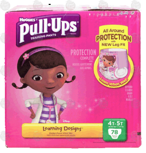 Huggies Pull-Ups training pants, 4t-5t, 38-50 lbs. 78 count