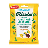 Ricola cough suppressant throat drops, original flavor 21 count