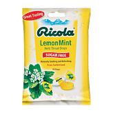 Ricola herb throat drops, sugar free, soothing and refreshing, from switzerland, lemon mint flavor 19 count