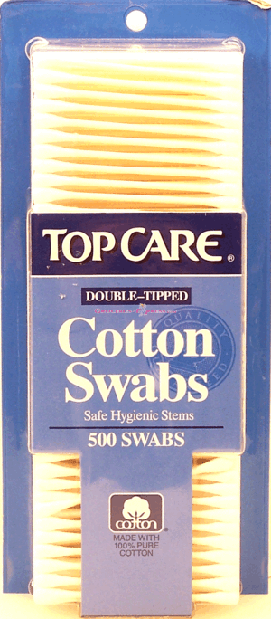Top Care cotton swabs, double-tipped 500 count