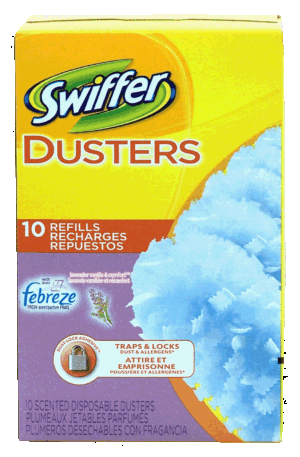 Swiffer refills, scented disposable dusters with febreze, lavender vanilla & comfort 10 count