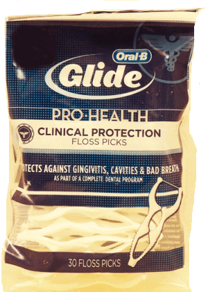 Oral-b Glide pro-health, clinical protection floss picks, helps make dental flossing simple 30 count