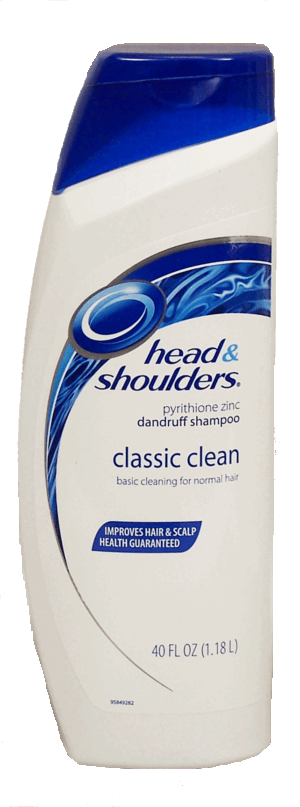 Head & Shoulders Classic Clean dandruff shampoo, basic cleaning for normal hair 40 fluid ounce
