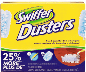 Swiffer Dusters 1 handle, 20 unscented disposable dusting pads 1 kit