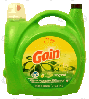 Gain original liquid laundry detergent, 146 loads 1.75 gallon