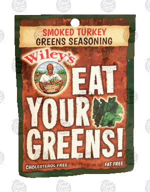 Wiley's Eat Your Greens! smoked turkey greens seasoning 1 ounce