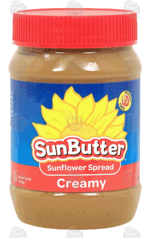 Sun Butter sunflower spread, creamy 16 ounce