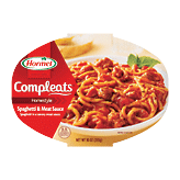 Hormel Compleats Microwave Bowls Spaghetti w/Meat Sauce 10 ounce