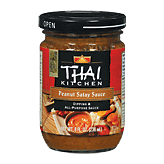 Thai Kitchen original recipe peanut satay sauce; authentic thai cuisine 8 fluid ounce