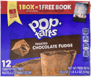 Pop tarts frosted choclate fudge toaster pastries, 12 pastries, box 20.5 ounce