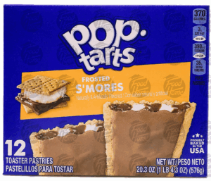 Pop tarts frosted s'mores toaster pastries, 12 pastries, box 20.3 ounce