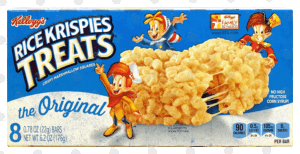 Kellogg's Rice Krispies Treats the original, crispy marshmallow squares, 8 ct 6.2 ounce