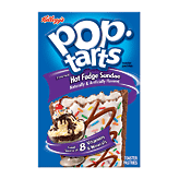 Kellogg's Pop-tarts Ice Cream Shoppe; frosted hot fudge sundae flavored toaster pastry, 8-count 13.5 ounce