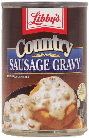 Libby's country sausage gravy 15 ounce