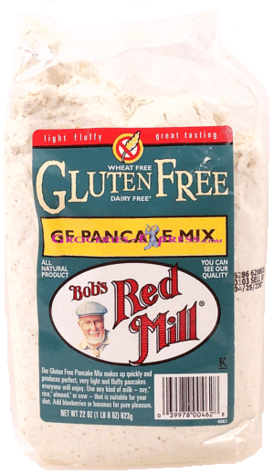 Bob's Red Mill Gluten Free pancake mix, wheat free, dairy free 22 ounce