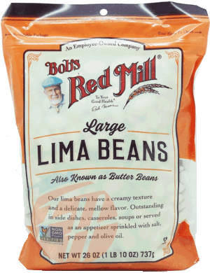 Bob's Red Mill large lima beans a.k.a. butter beans 26 ounce
