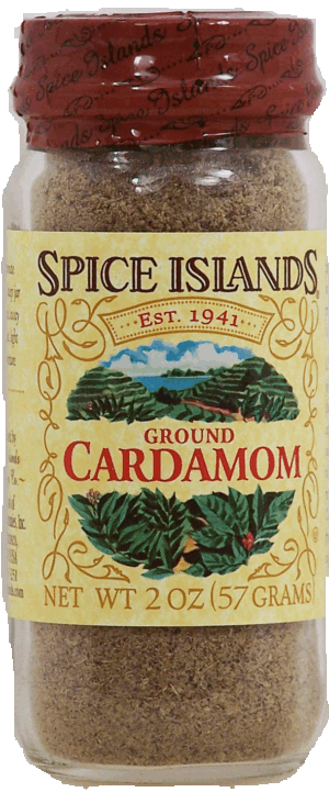 Spice Islands cardamon, ground 2 ounce