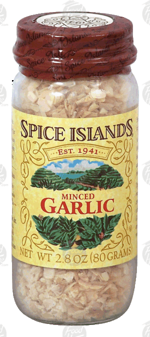 Spice Islands garlic minced 2.8 ounce