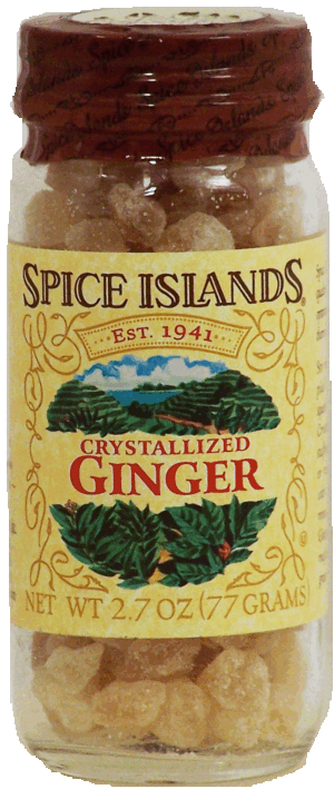 Spice Islands ginger. crystallized 2.7 ounce