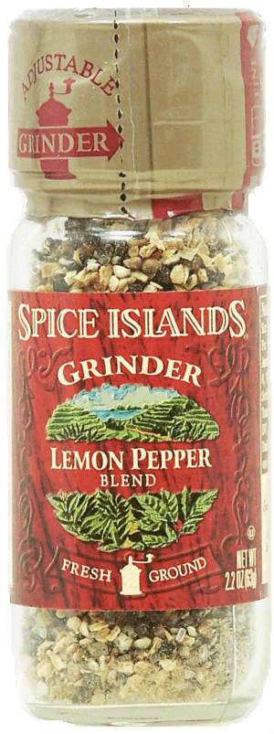 Spice Islands Grinder lemon pepper blend 2.2 ounce
